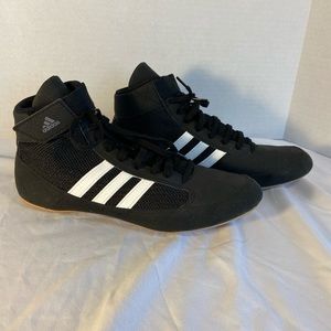 Men’s adidas wrestling shoes size 9 black